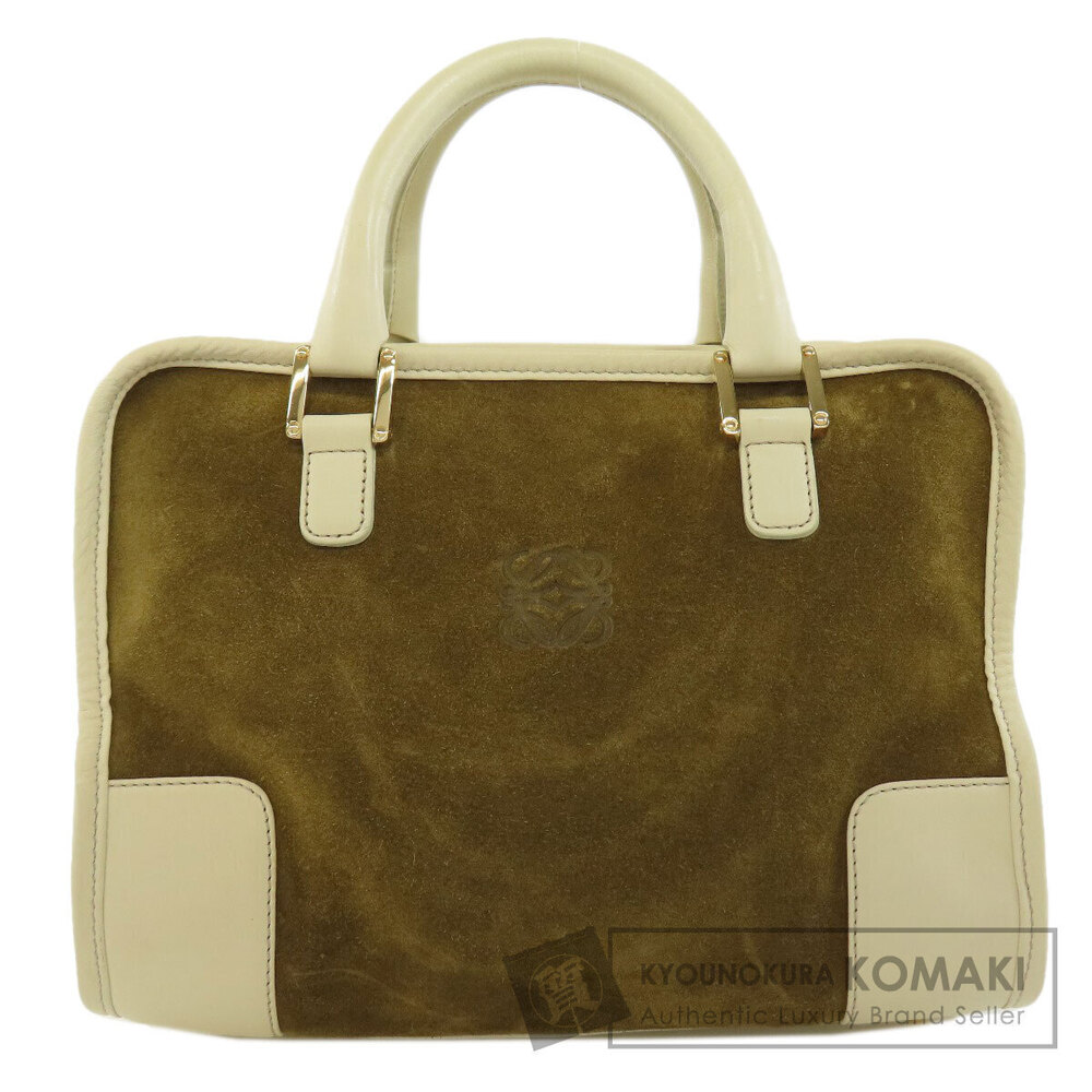 Loewe Amazona handbag suede Leather